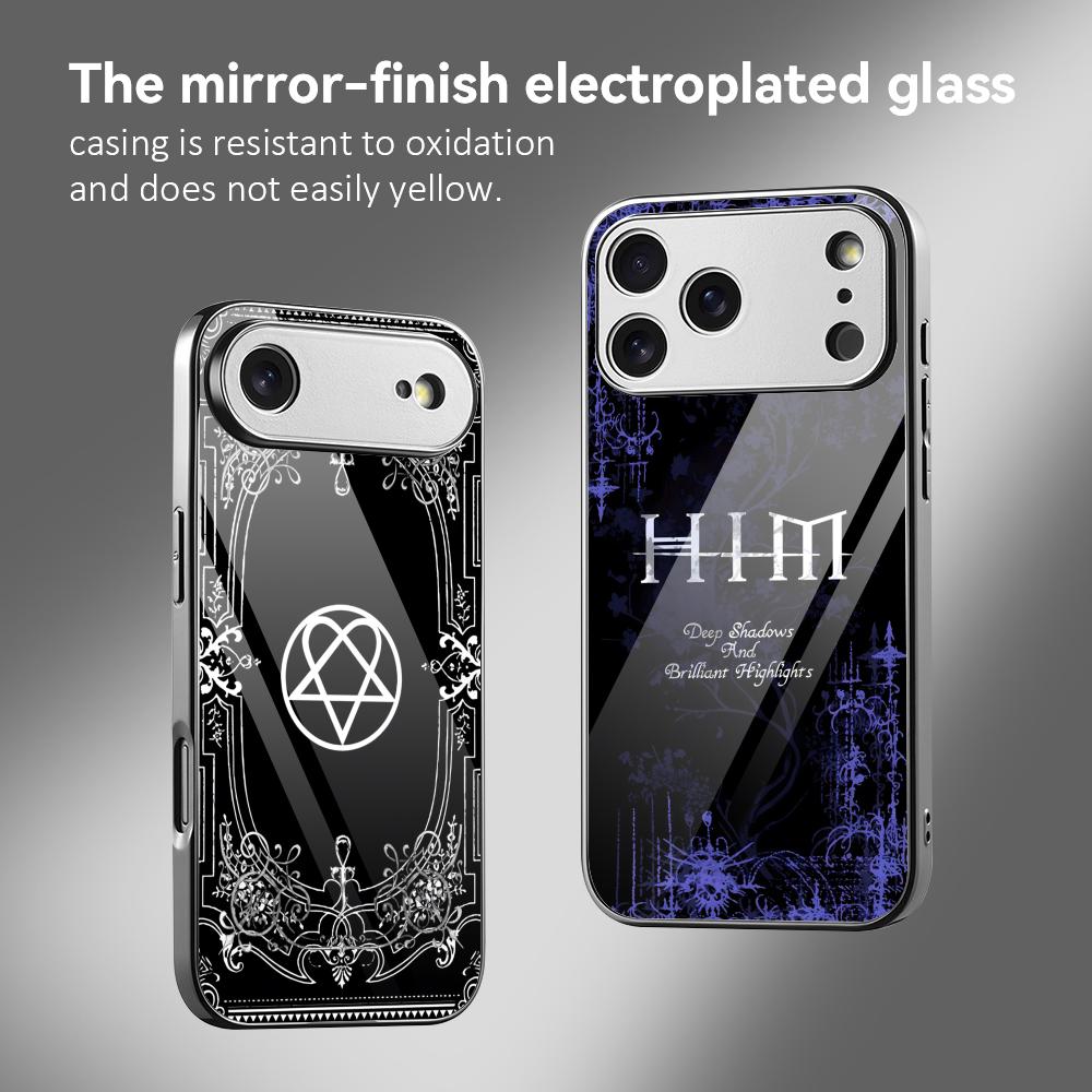Apple Iphone 15 Pro Max - Etui na telefon ROCK Band H-HIM