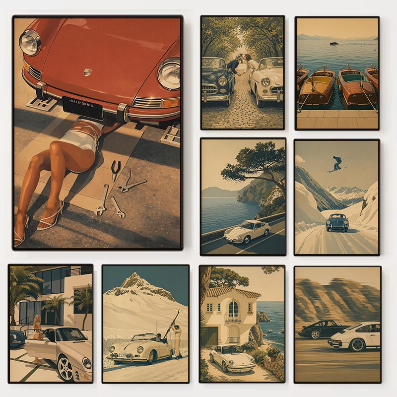 Luxury Lifestyle Picture - Retro Moda Luksusowy Styl Życia Jacht