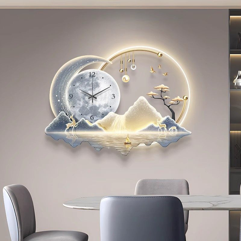 Artystyczny Zegar Ścienny LED  – Luxury Lifestyle Design recenzja i cena