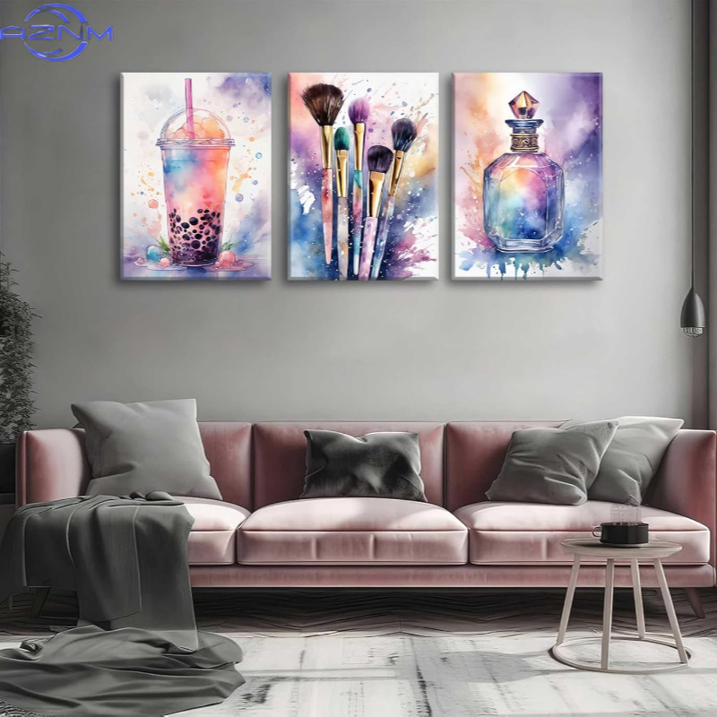 3 szt. Luksusowe plakaty na pł – Luxury Lifestyle Picture recenzja i cena