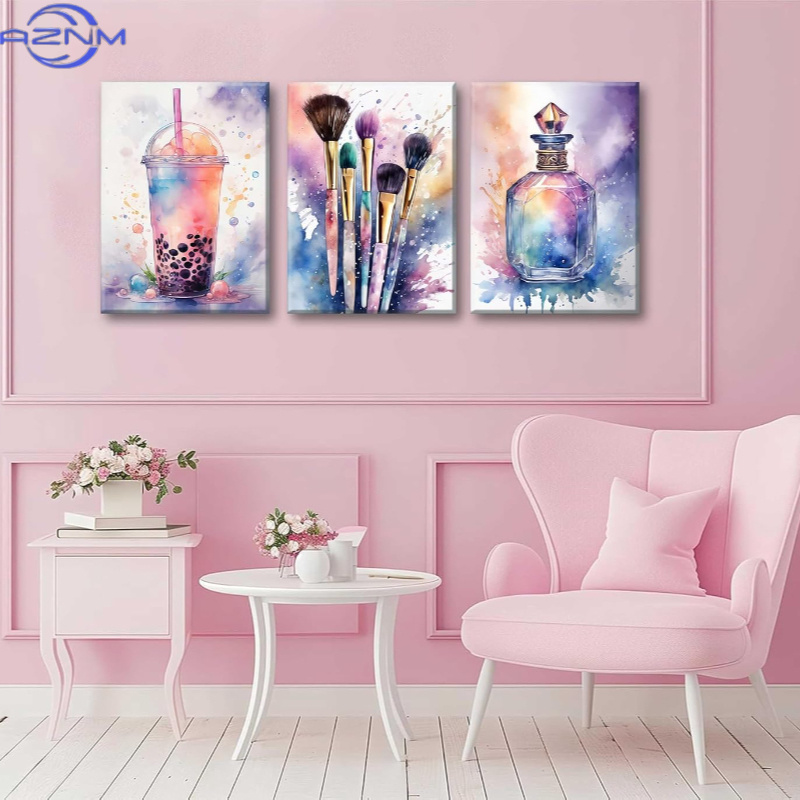 3 szt. Luksusowe plakaty na pł – Luxury Lifestyle Picture recenzja i cena